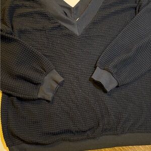 Chic Black V-Neck Sweater for Women